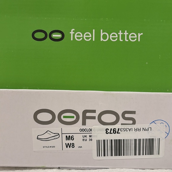 OOFOS OOCLOOG Unisex - Black - Picture 2 of 12